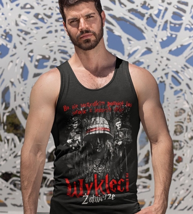 tank-top WYKLĘCI ŻOŁNIERZE